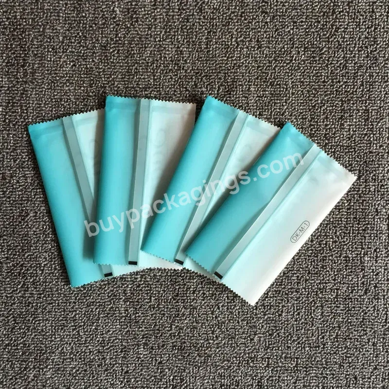 Digital Printing 3ml 5ml Cosmetic Sachet Heat Seal Packaging Bag Three Side Seal Skin Care Sachet Packet