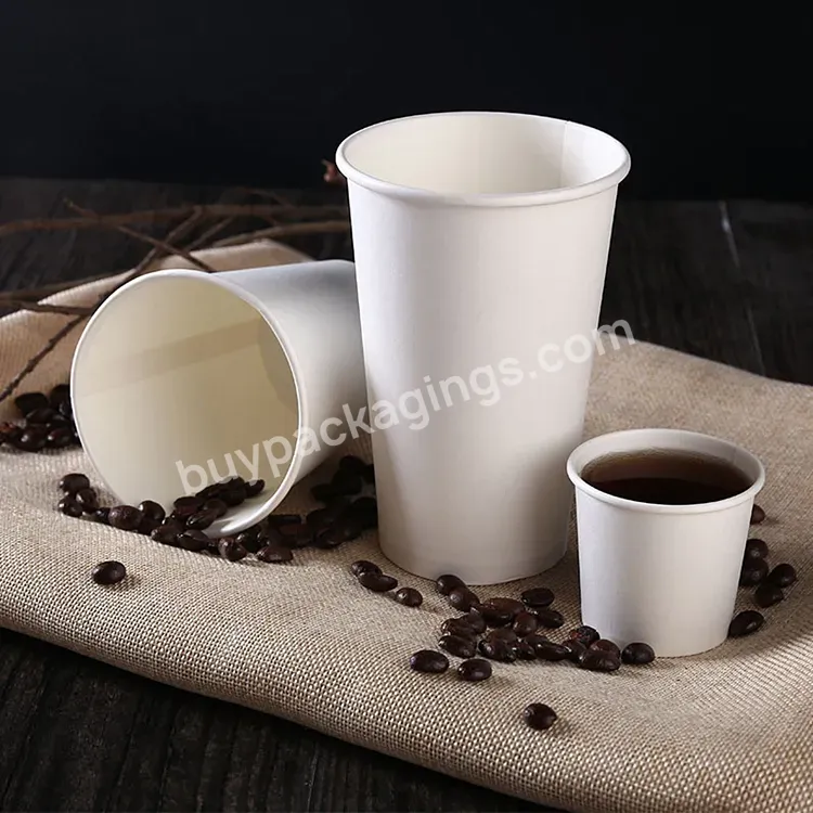 Disposable Double Wall Custom Printing 12oz Thermo Coffee Paper Cup With Lid 8 Oz 12 Oz 16 Oz Paper Cup For Beverage