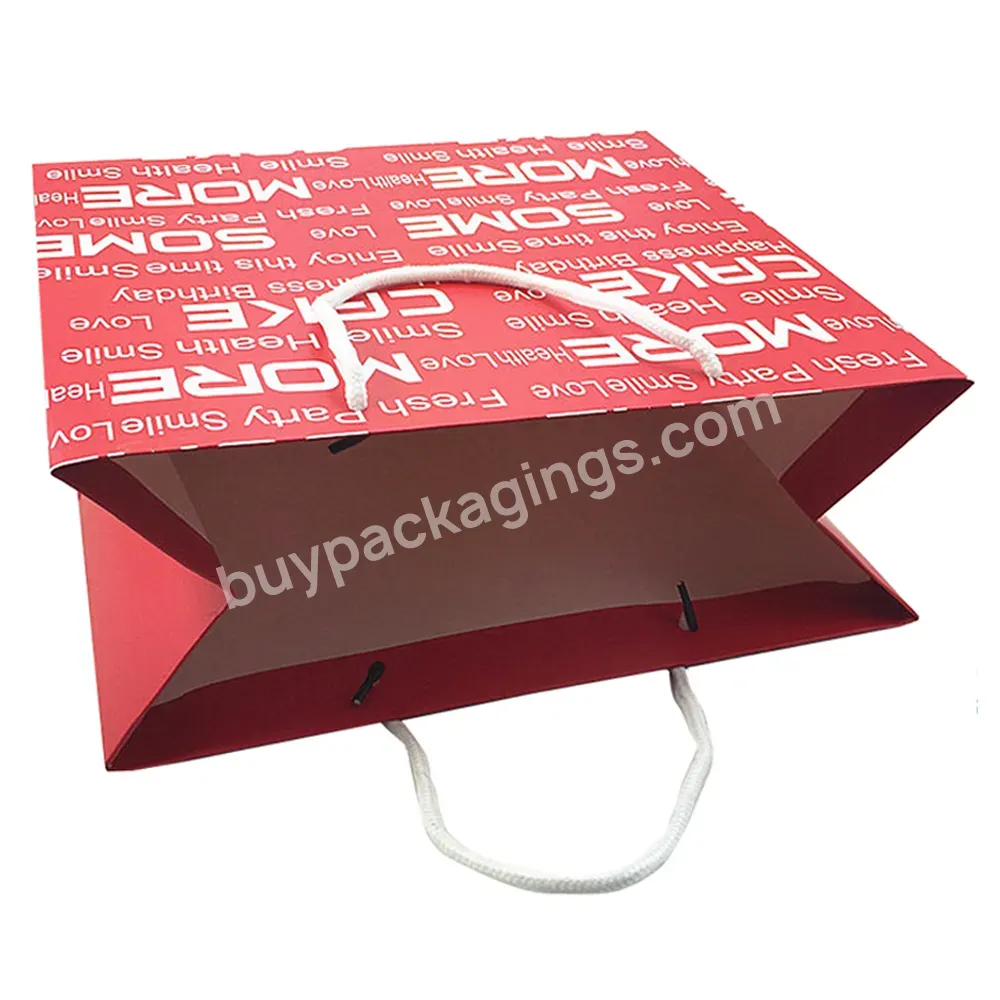 Dubai Wholesale Market Paper Bag Packaging