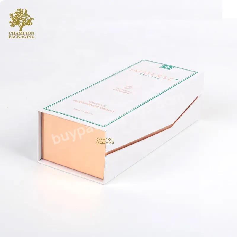 Eco Black Cardboard Custom Logo Boxes Packaging Luxury Flip Cosmetic Satin Insert Gift Box With Bow