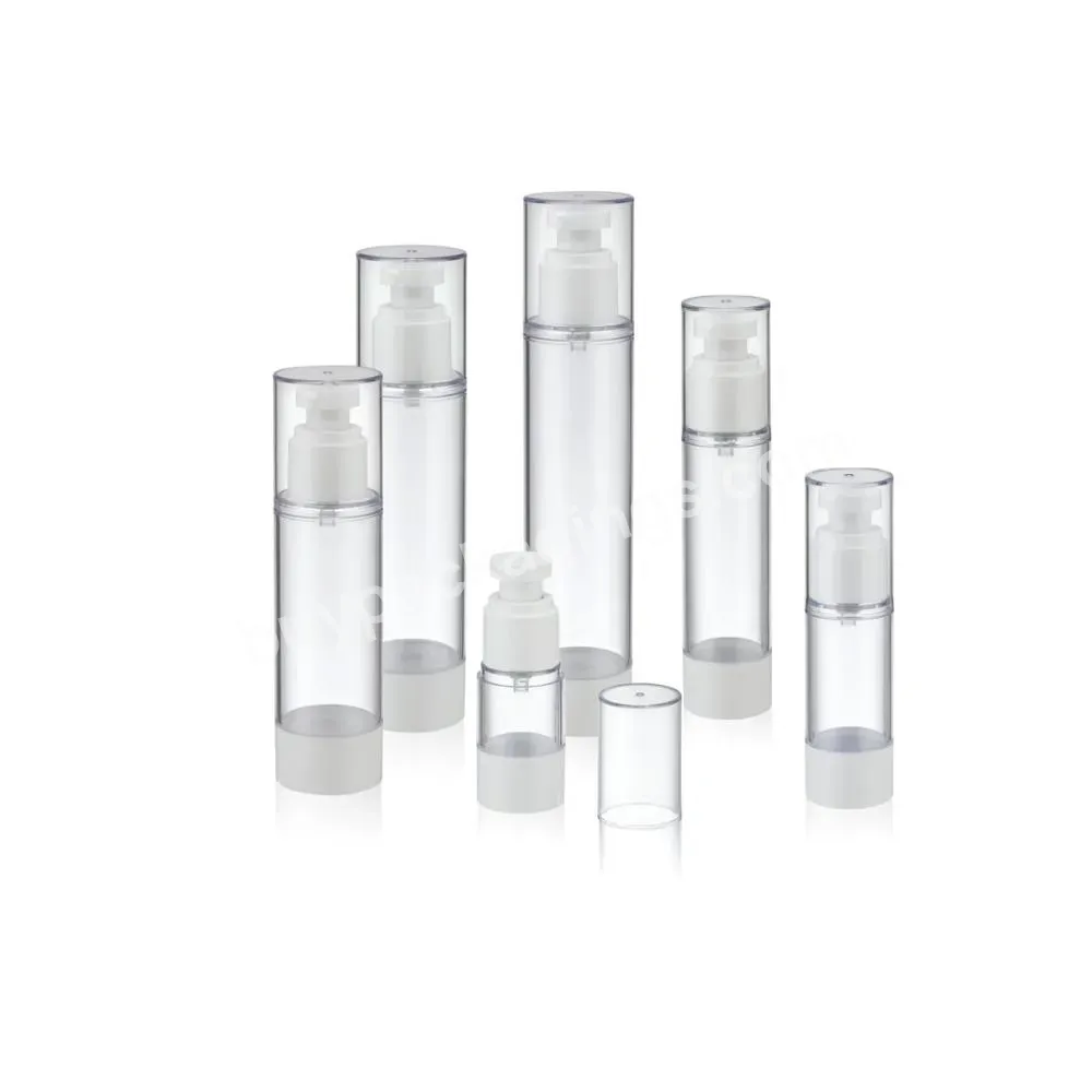 Eco-friend Cosmetic Pressure Serum Pump Bottle Foundation Liquid Fine Oil Bottle Separate Bottle Wholesale