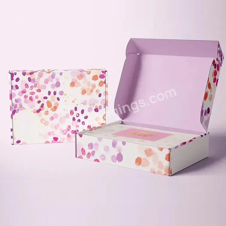 Eco Friendly Customized Products Wholesale Underwear Shoes Shipping Packaging Box