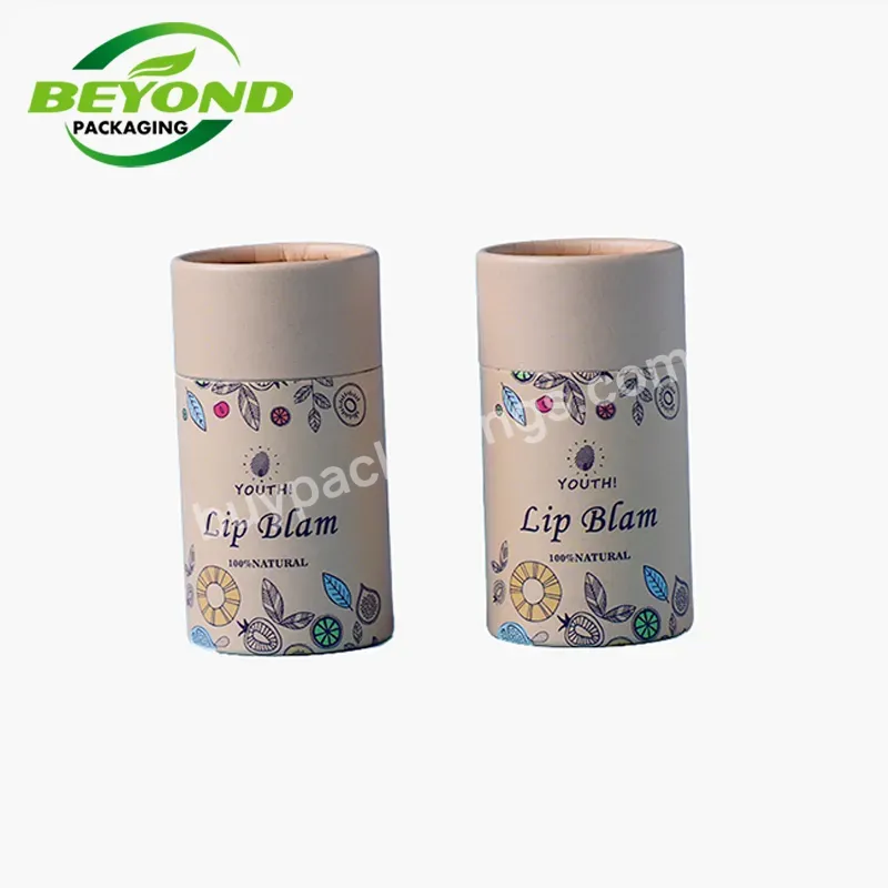 Eco Friendly Cylinder Packaging Box T Shirt Tube Packaging Cardboard Round Box For Clothing /garment Packaging