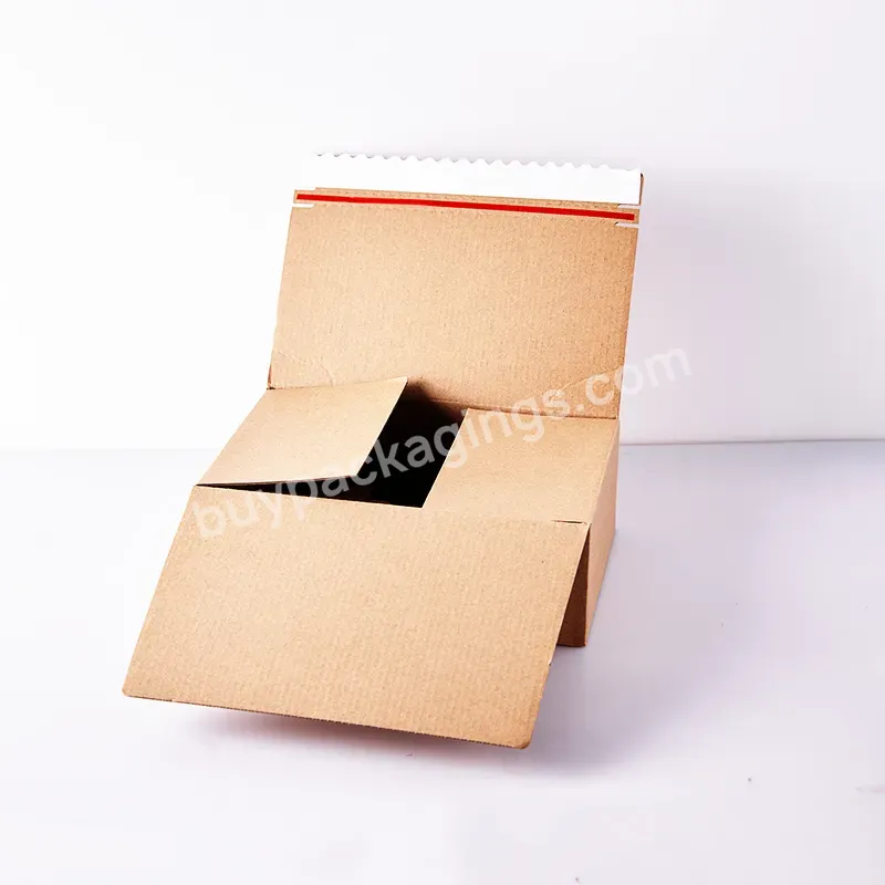 Eco Packaging Factory Custom Logo Printed Corrugated Cardboard Box Shipping Box