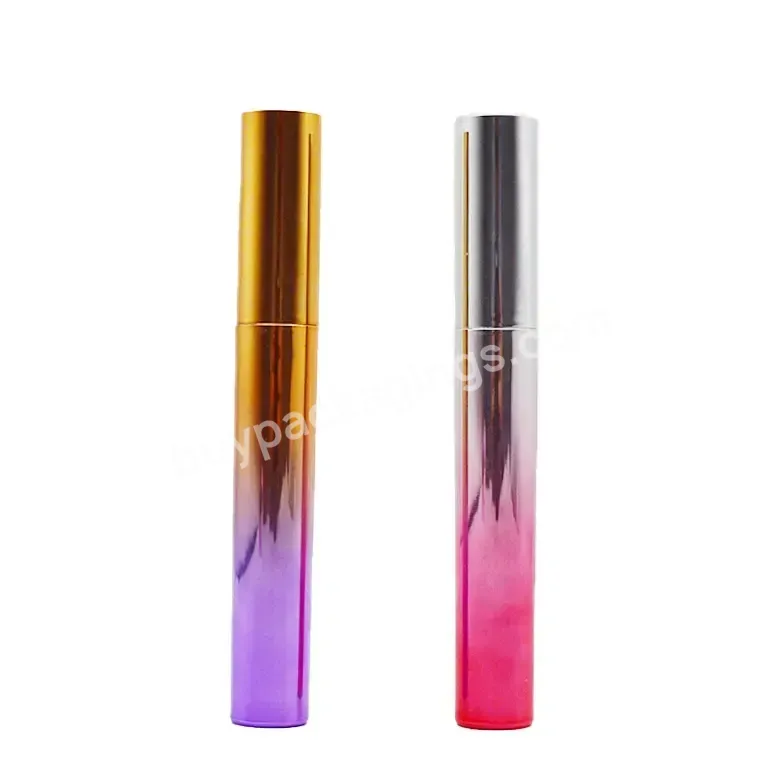 Electroplated Gradient Color Mascara Empty Tube 10ml Eyeliner Bottle Eyelash Growth Solution Eyelash Glue Bottle