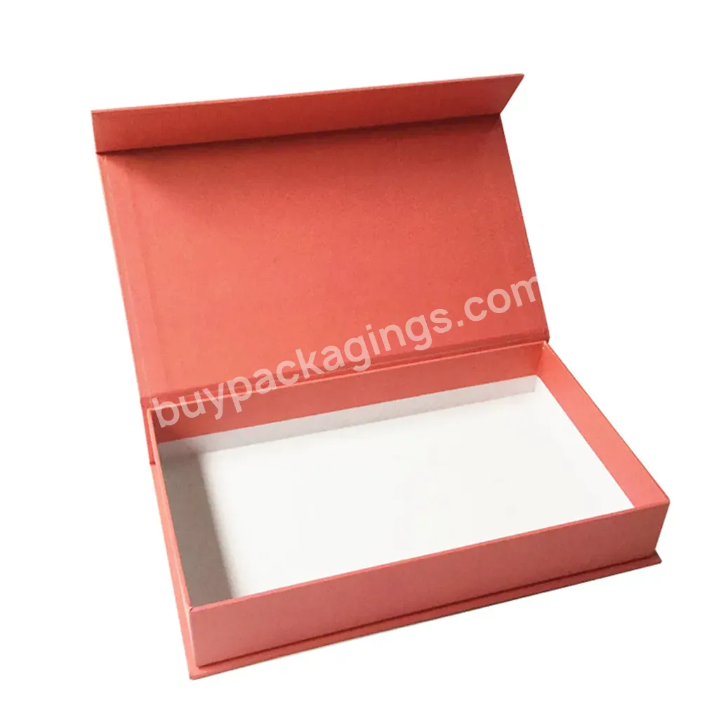 Elegant Empty Garment Packaging Paper T-shirt Gift Box For Scarf