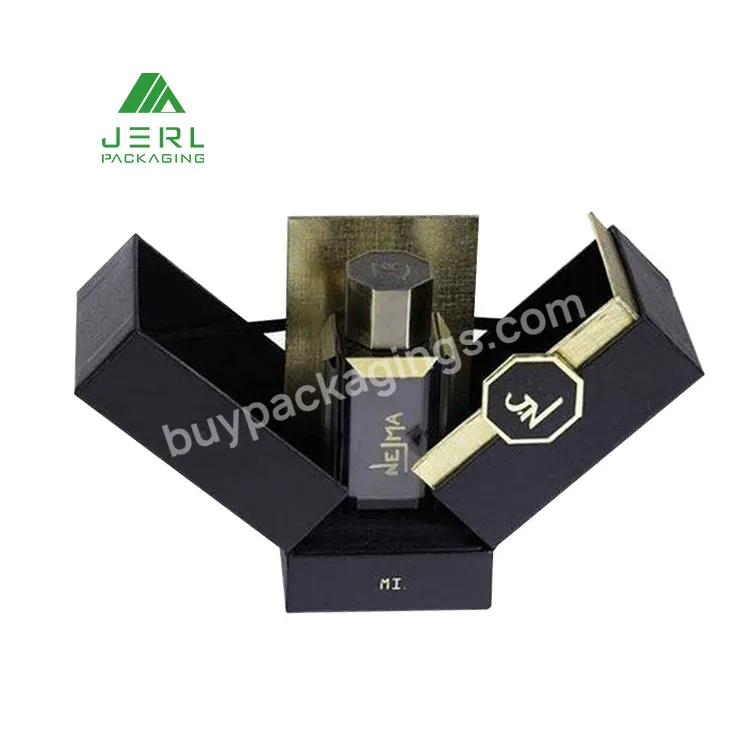 Empty Glass Luxury Skincare Perfume Glass Bottle With Box Packaging