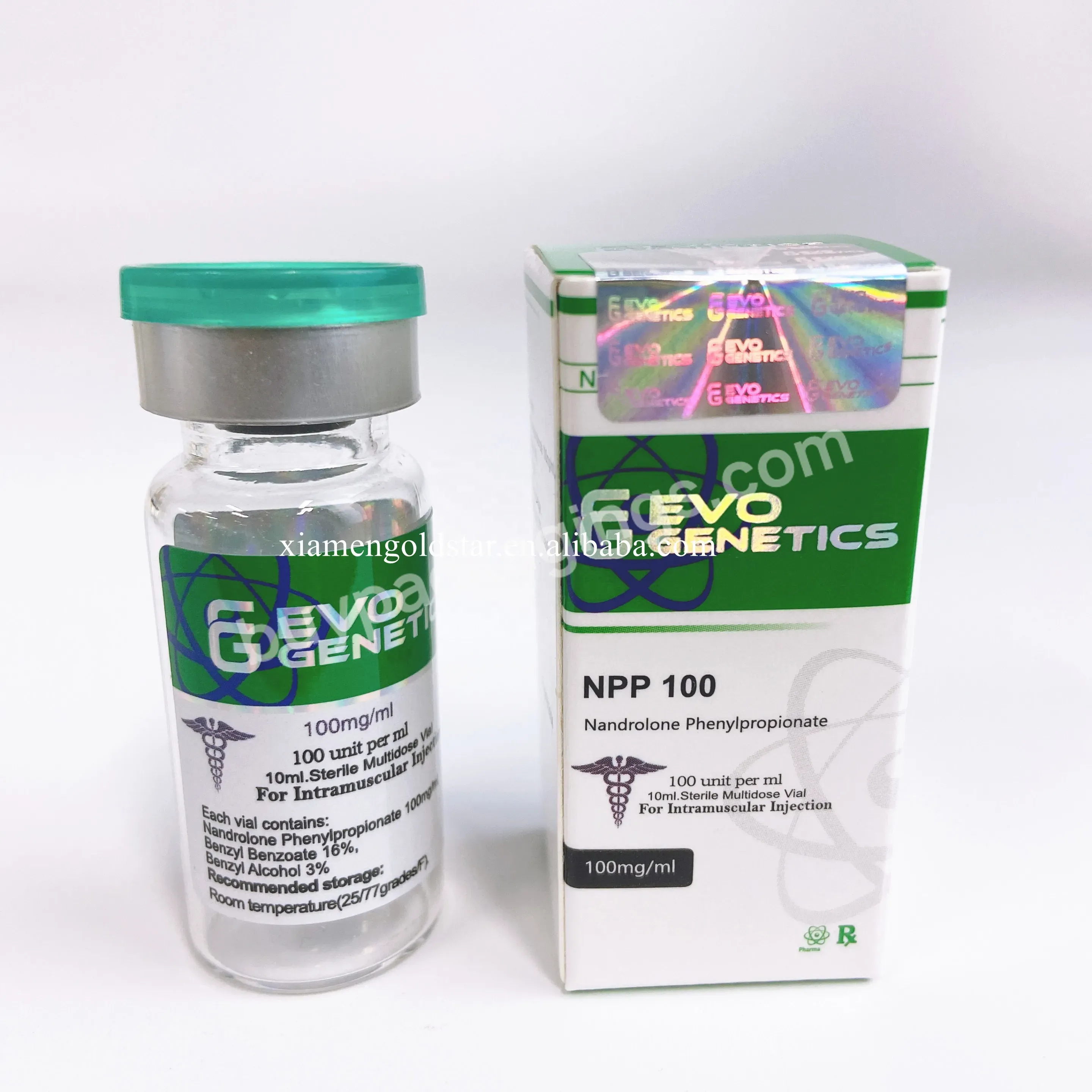 Evo Brand Packages In Stock Ready To Ship 10ml Pharmaceutical Vial Labels