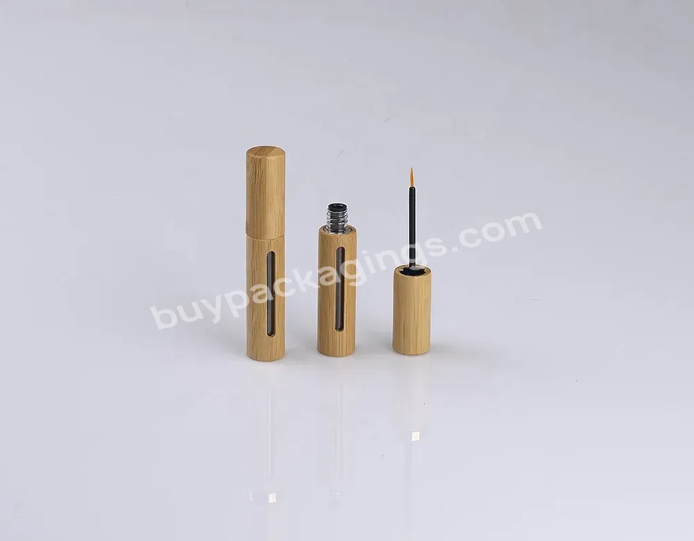 Eyeliner Plastic Bottle With Bamboo Cap - Buy Make Up,Eyeliner Plastic Bottle With Bamboo Cap,Eyeliner.