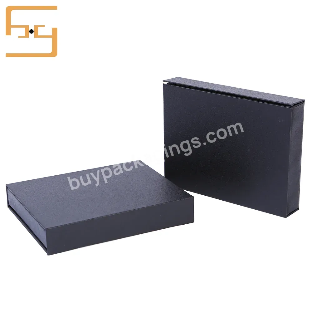 Face Wash Facial Cleanser Matte Black Flap Lid Packaging Cardboard Bespoke Custom Magnetic Closure Gift Box