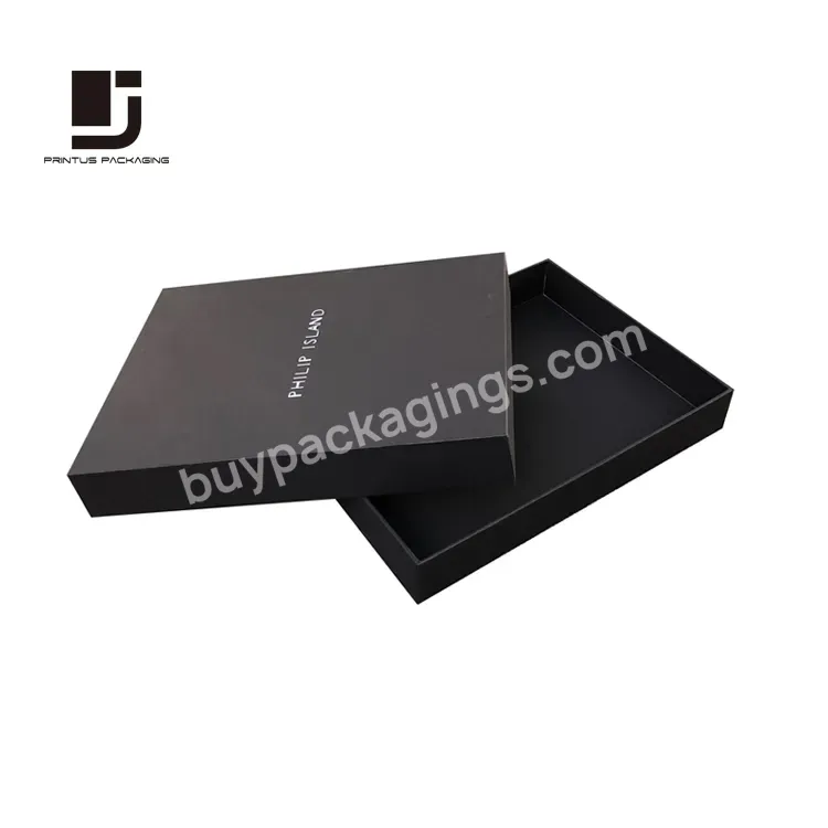 Factory Custom Design Paper Packaging T Shirt Boxes Luxury