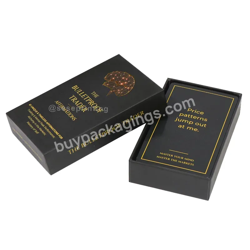 Factory Custom Printing 61 Playing Card Affirmation Cards Trading & Mental Card Game