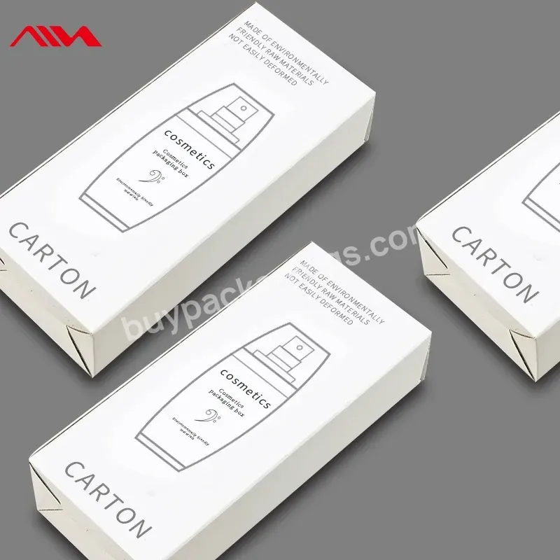 Factory Custom Skincare Products Cosmetic Lash Extension Packaging Boxes For Cosmetics Rigid Boxes Square Folding