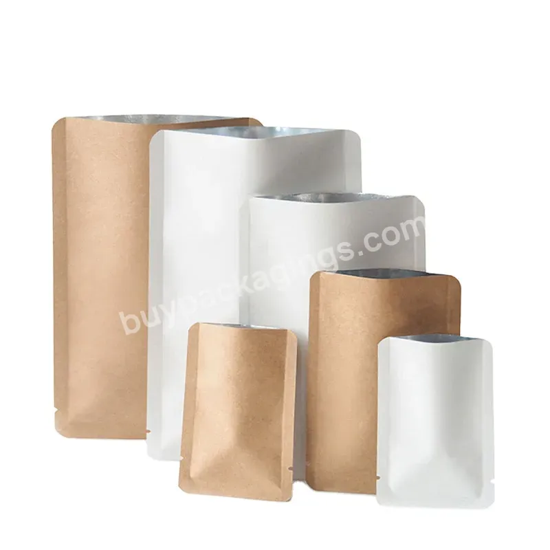 Factory Custom Wholesale Mini Paper Bag Snack Kraft Paper Sachet Mylar Package Bag