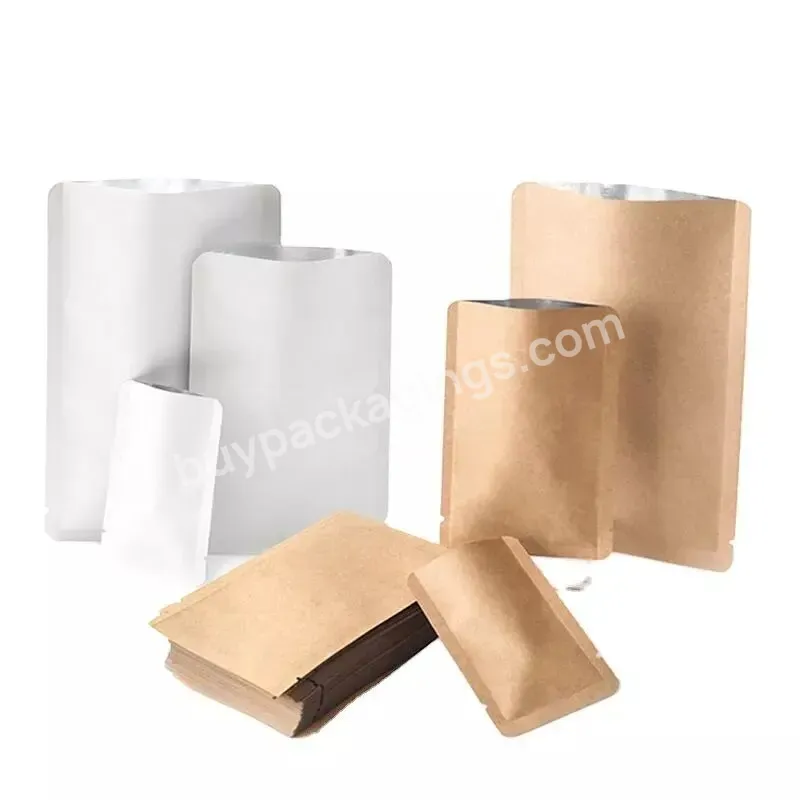 Factory Custom Wholesale Mini Paper Bag Snack Kraft Paper Sachet Mylar Package Bag