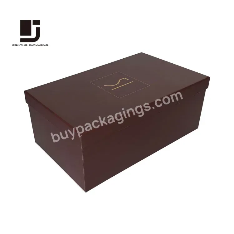 Factory Designer Paper Custom Shoe Box Dimensions