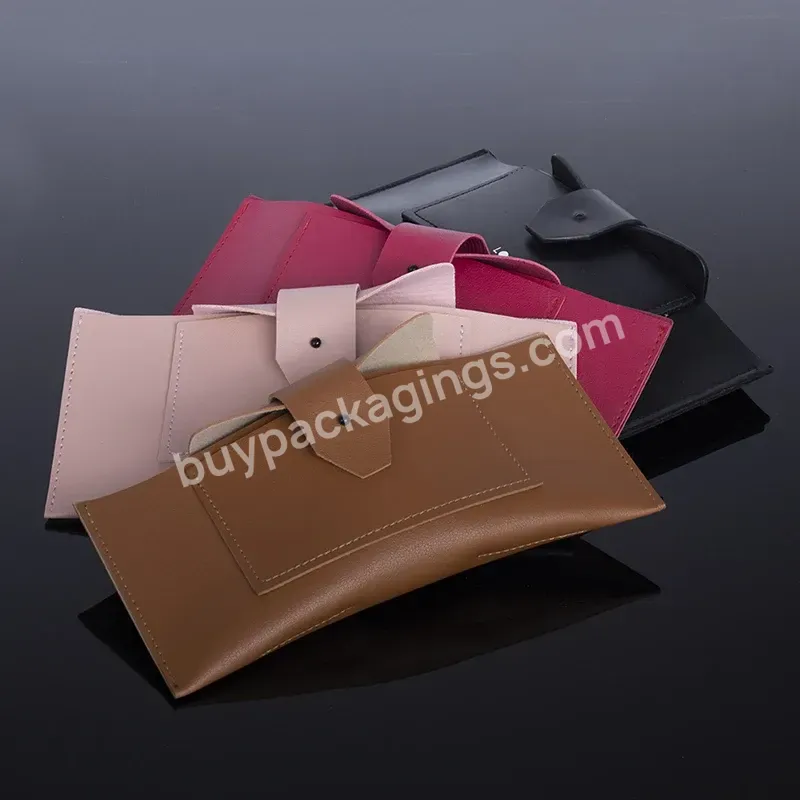 Factory Luxury Soft Eyeglasses Cases Handmade Pu Leather Women Pink Sunglasses Case - Buy Women Sunglasses Case,Soft Foldable Eyeglasses Cases,Factory Luxury Soft Foldable Eyeglasses Cases Handmade Pu Leather Women Sunglasses Case.