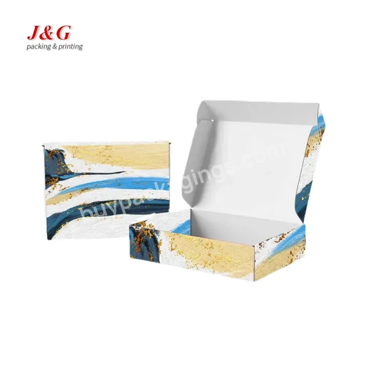 Factory Made Gift Paper Box Custom Printed Logo Cardboard Carton Mailer Box With Logo