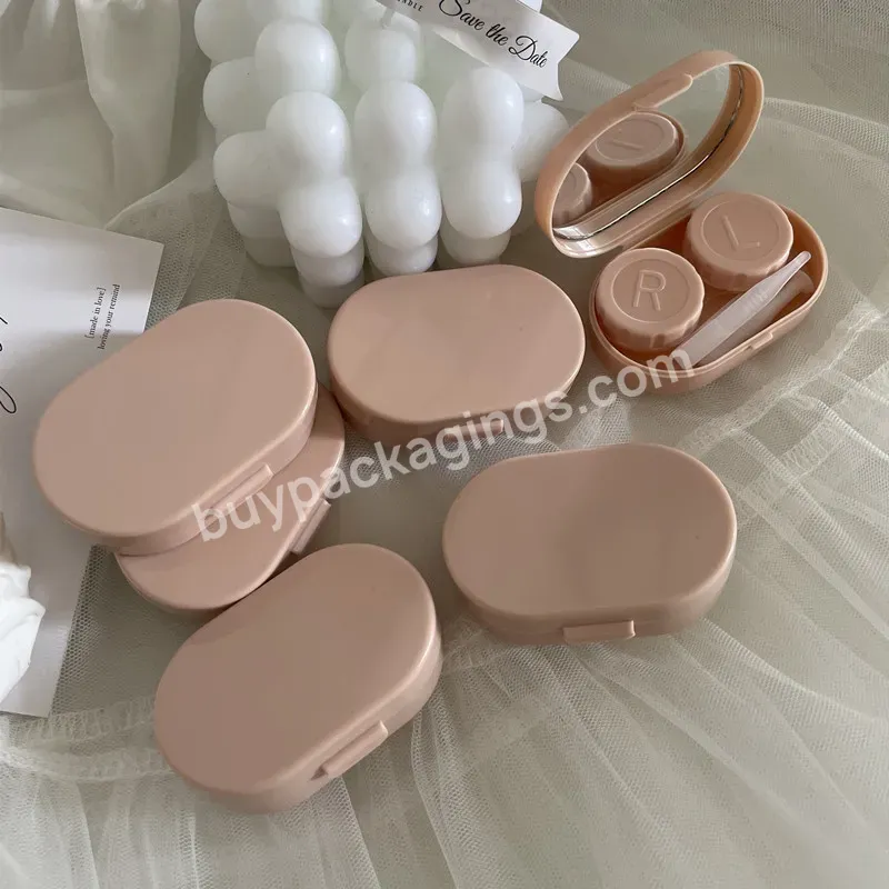 Factory Oem Odm Lenses Contact Case Candy Support Custom Eyeglass Accessories Contact Lens Case Wholesale