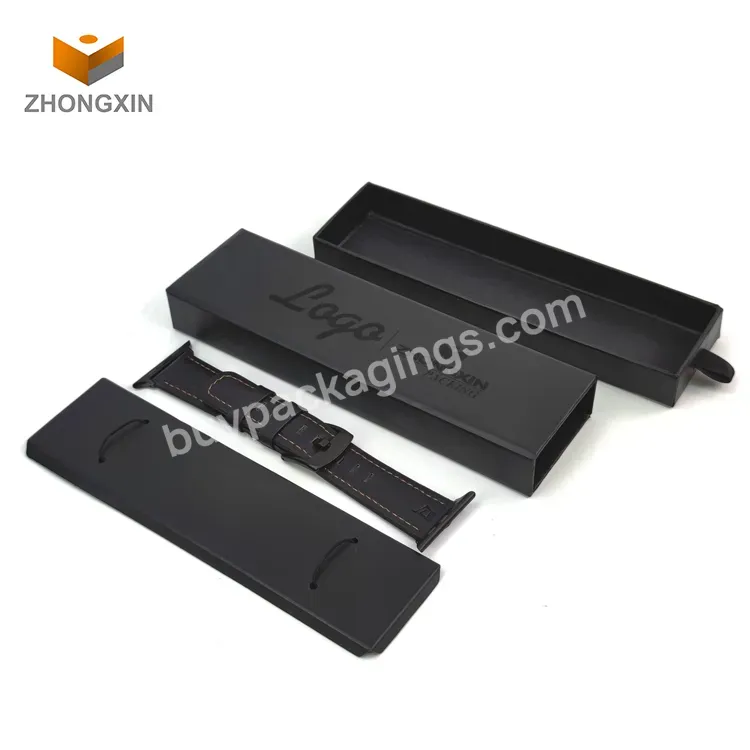 Factory Price Custom Cardboard Tool Pen Packing Box Luxury Kraft Paper Watch Strap Packaging Box