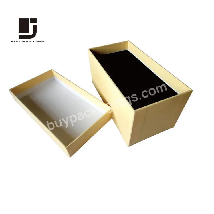 Factory Price Custom Printed Paper Rigid Gift Box With Lid