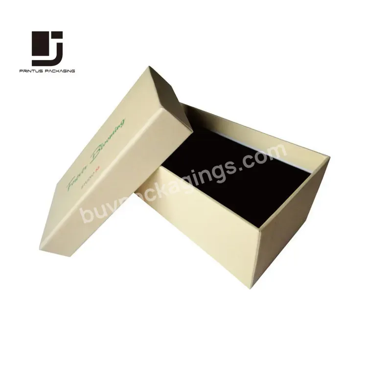 Factory Price Custom Printed Paper Rigid Gift Box With Lid