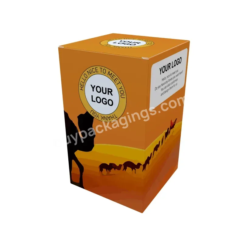 Factory Price Custom Printing Logo Folding Paper Box Cosmetic Packaging Box Health Products Boxes