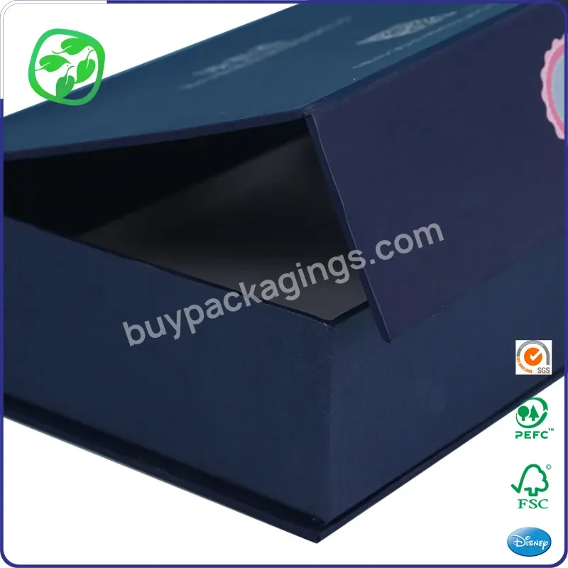 Factory Produces Magnetic Flap Magnetic Box Packaging Custom Logo Cardboard Bra Packaging Box