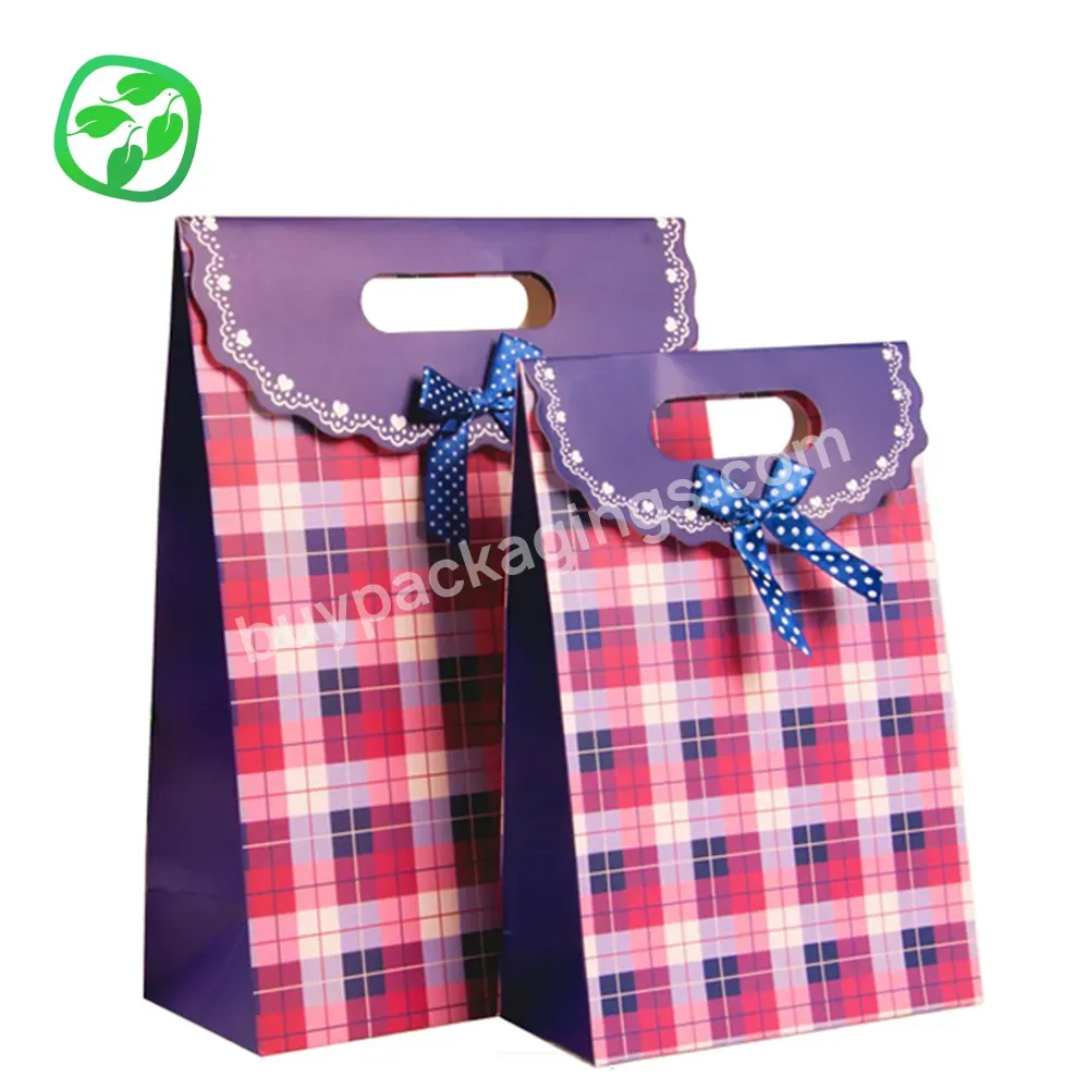 Factory Production Recycled Baby Birthday Gift Bag Customized,Oem Printing Birthday Bag