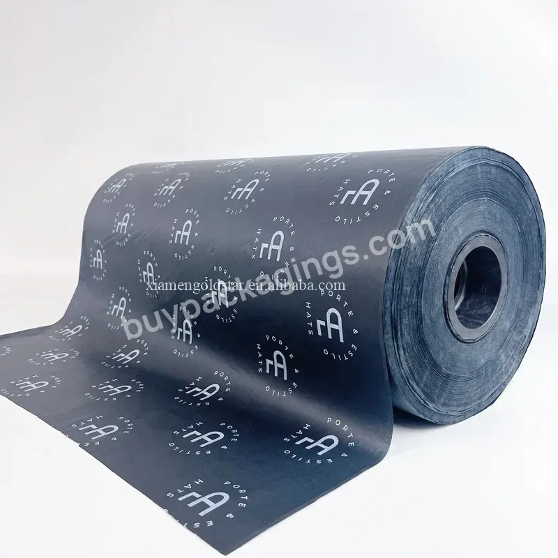 Factory Sale Logo Printed 17g Wrapping Paper Custom Printed Tissue Wrapping Paper Tissue Paper Jumbo Roll