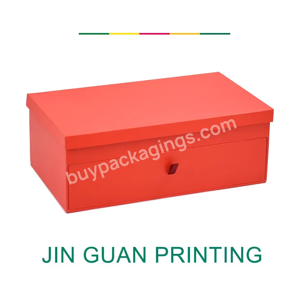 Factory Wholesale Custom Logo Sliding Out Drawer Rigid Box Making Slitting Machine