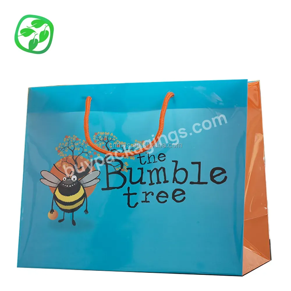 Factory Wholesale Eco-friendly And Recyclable Christmas Gift Bag Printed Art Paper Bag Xmas