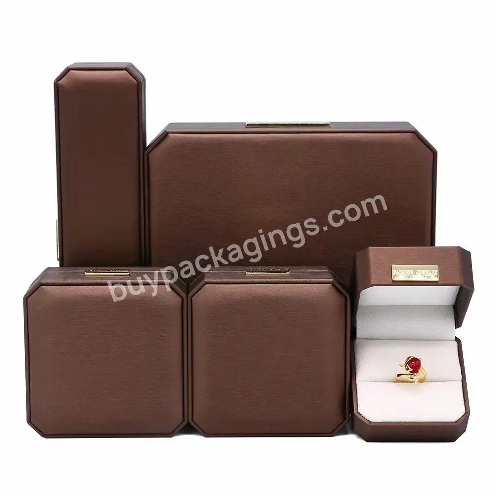 Factory Wholesale Jewelry Packaging Organizer Travel Logo Portable Small Jewellery Box