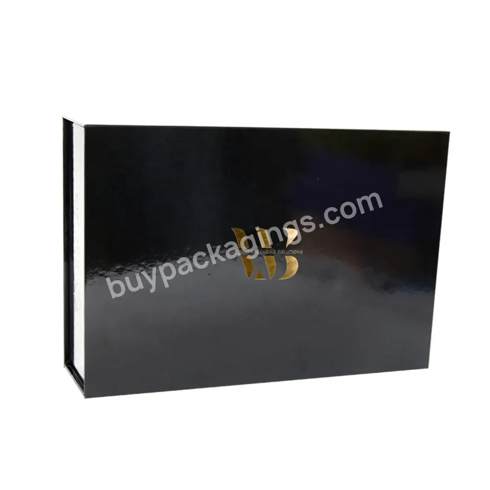 Fancy Design High Quality Luxury White Rectangle Magnetic Gift Box For Shampoo Packaging With Your Logo Printed