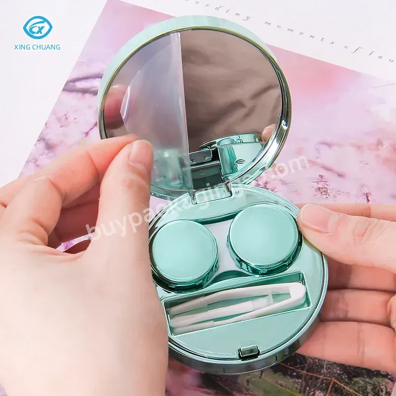 Fashion 2023 Best-selling Luxury Eyewear Display Contact Lens Packaging Glasses Box Eyeglass Accessories Contact Lens Case