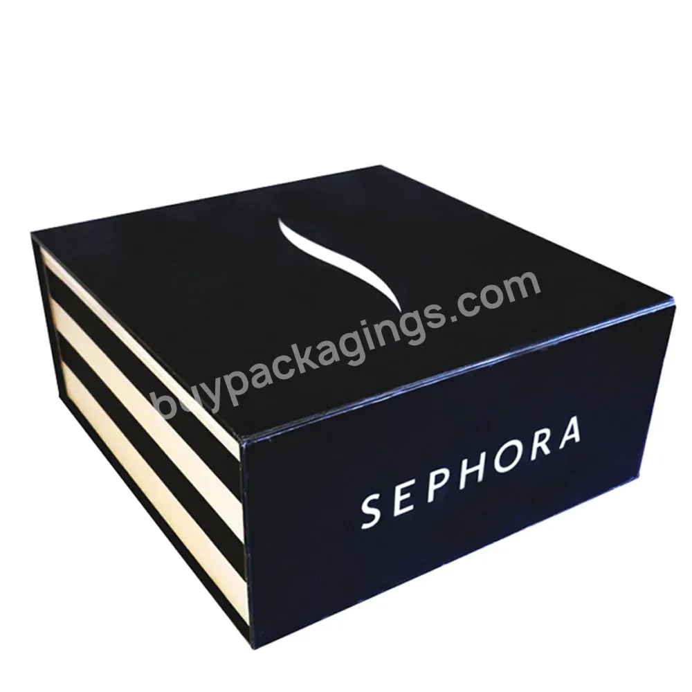 Fashion Folding Gift Box Popular Black And White Stripe