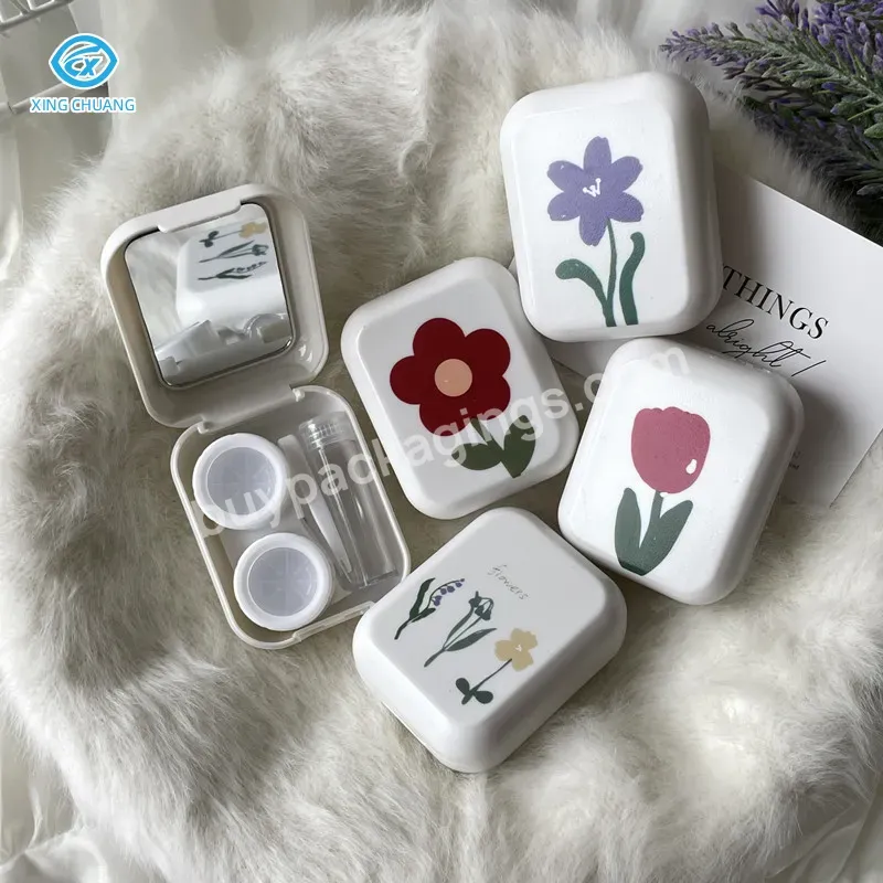 Fashion Hot Selling Eye Glass Accessories Plastic Case Eyewear Display Eyekan Contact Len Case - Buy Contact Len Case,Fashion Hot Selling Eye Glass Accessories Plastic Case,Eyewear Display Eyekan Contact Len Case.