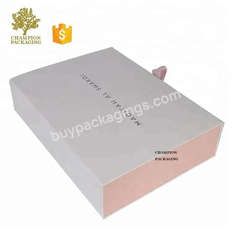 Fashion Luxury Gift Paper Box For Garments Folding Clothing Boxes Packaging