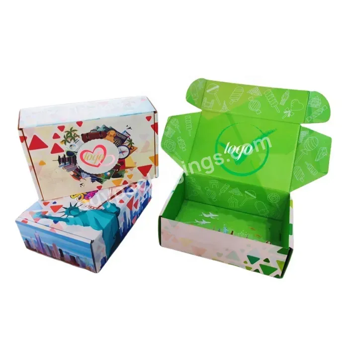 Fefco 0427 Corrugated Shipping Corrugated Cardboard Packaging Mailer Paper Box With Logo