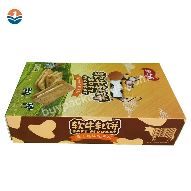 Foldable Paper Box,Custom Lunch Food Kraft Paper Box,Paper Gift Box Color Printed