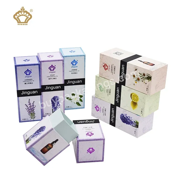 Fragrance Essential Oil Packing Lid And Bottom Oud Attar Boxes Perfume Gift Sets Bottle Paper Gift Box Packaging Box