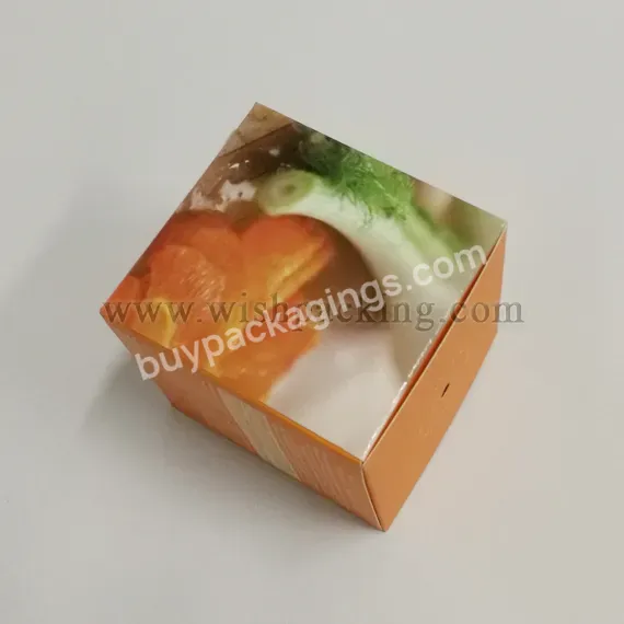 Fragrance Fruits Taste Luxury Candle Double Sided Printing Home Party Supper Spa Relaxation Atmosphere Paper Packaging Box
