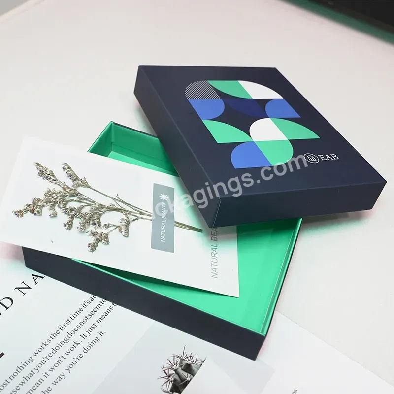 Free Design Dark Green Shipping Box Luxury Lid And Base Fragrant Bottle Packing Paper Cardboard Gift Box Perfume Packaging Box