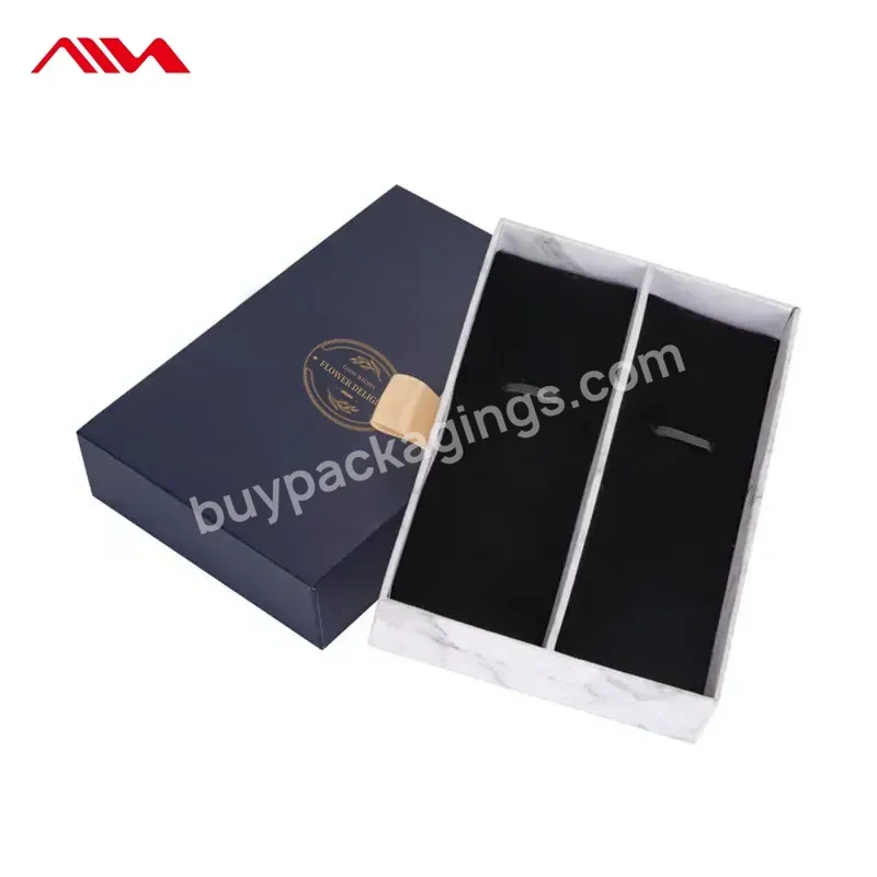 Free Sample Custom Small Jewellery Necklace Ring Drawer Paper Cardboard Jewelry Packaging Box With Logo