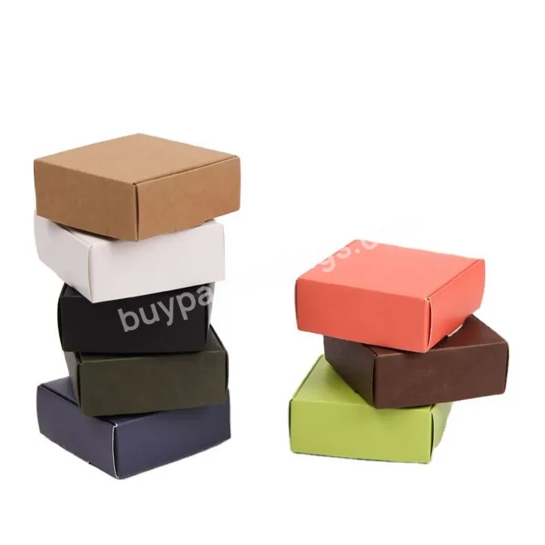 Fts Custom Design Folding White Paper Box Packaging For Soap Packaging