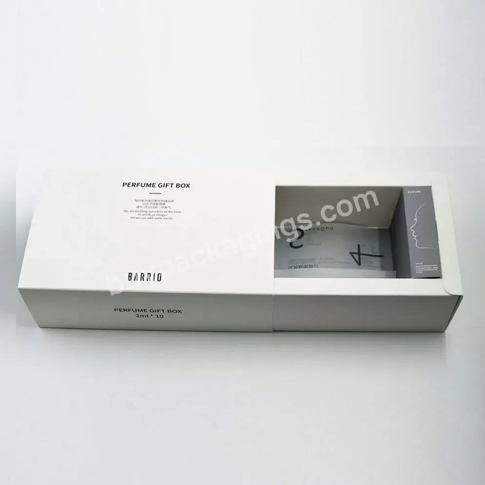 Fts Removable Drawer Type Paper Box For Cosmetic Packaging