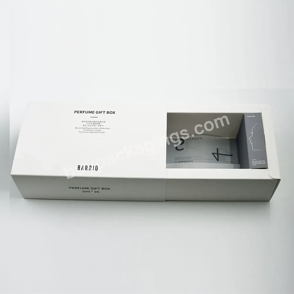 Gift Box Drawer Type Cosmetic Packaging Carton Supplier In China