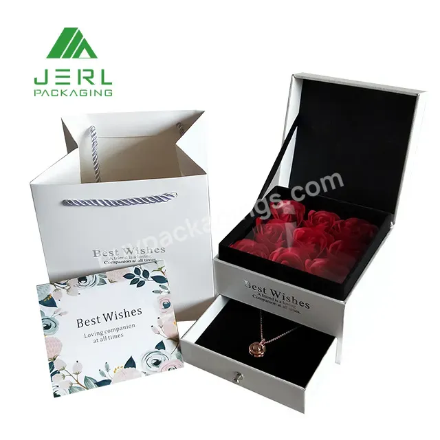 Gift Box For Valentine Day Flower Box Packaging