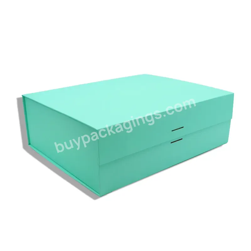 Gift Collapsible Boxes Custom Cardboard Foldable Storage Baby Clothes Gift Box