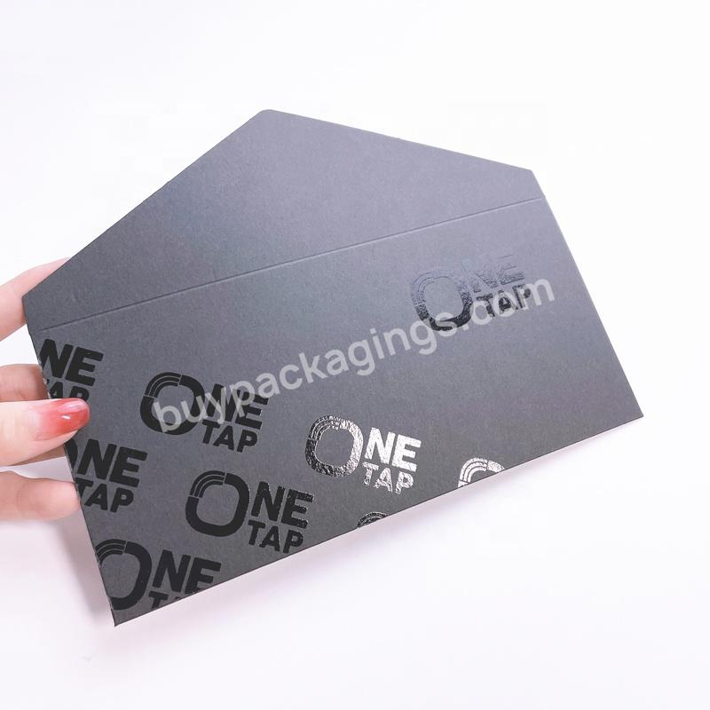 Gift Envelope Double Tape Poly Mail Envelope For Cash Gold Customized Wallet Paper Envelope Accept Small Orders Cn;fuj